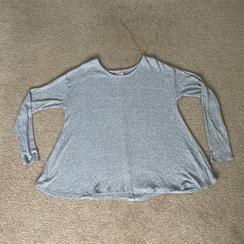 Mossimo Gray Lightweight Sweater - Picture 1 of 3
